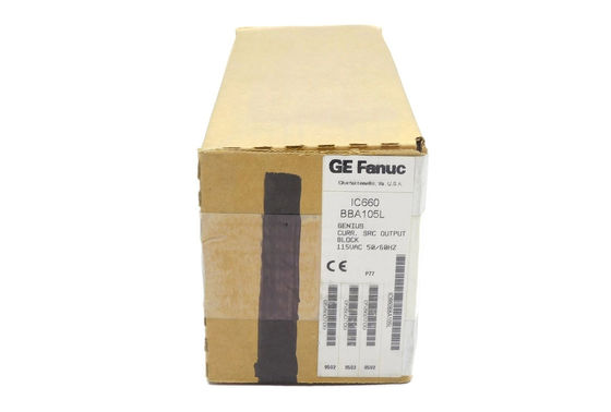 GE IC660BBA105 12 watts de 1500V para um minuto 115 VAC/125 VDC de 4-20 miliampère /0-24 miliampère