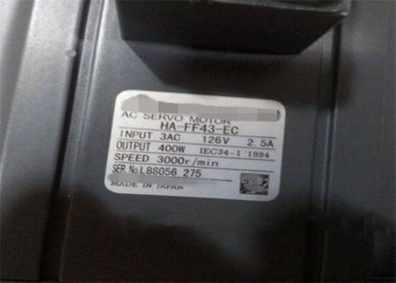 Servo motor HA-FF43-EC 400W 126V 2.5A 3000r/min da C.A. de Mitsubishi MELSERVO