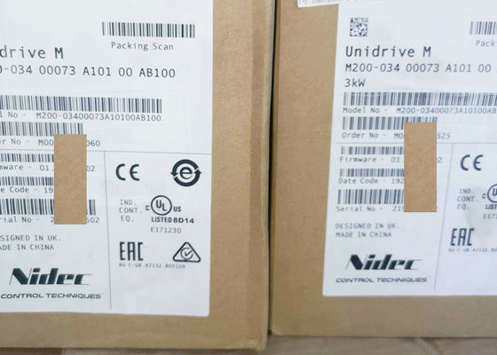 A C.A. de M200-03400073A Unidrive M200 conduz a 3-fase 50/60Hz entrou novo
