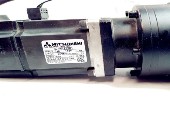 Servo motor industrial HC-KFS23G1 de motores elétricos da C.A. de Mitsubishi 200W NOVO