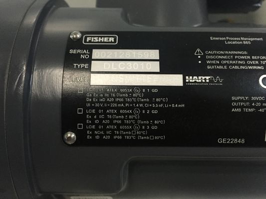 DLC3010 Fihser HART 249W Controlador de Nível Digital 12 ~ 30V DC