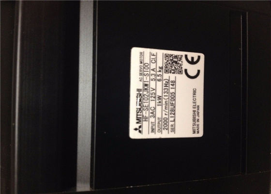 Mitsubishi 2000r/min 1KW AC Servomotor HF-SE102JKW1-S100 NOVO em estoque