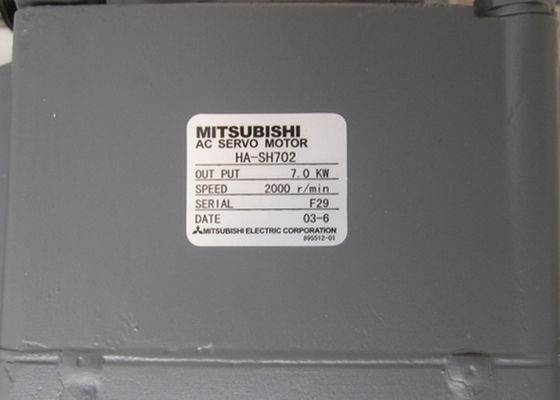 Mitsubishi 7.0KW Motores Industriais HA-SH702 HA-SH Série AC Servo Motor Novo em estoque