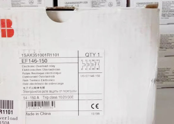 Relais de sobrecarga electrónica de baixa tensão EF146-150 1SAX351001R1101