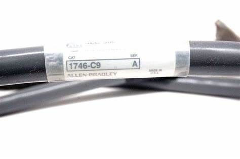 1746-C9 AB SLC 500 Entradas analógicas Chassis termocouple cabo de interconexão