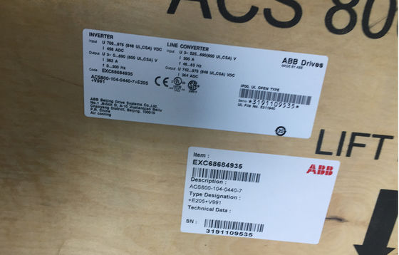 ABB ACS800-104-0050-3+Q950 690V 50 KVA Conversor de frequência Inverter 400V