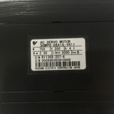 Yaskawa AC Industrial Servo Motor SGMPH-08A1A-YR11 750W 200V BRAND NEW