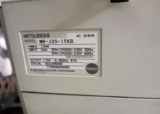 MR-J2S-15KB MITSUBISHI ELECTRIC SERVO DRIVE AC SERVO AMPLIFIADOR 100V/200V AC Série MELSERVO-J2-SUPER
