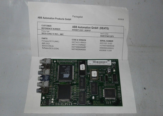 ABB New Power Board SDCS-AMC-DC-2 DCS500 Conversores de potência de tiristor 3ADT312700R0001