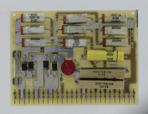 GE FANUC Power Supply Board um varistor de óxido metálico IC3600EPZU1 dois resistores de enrolamento de fio