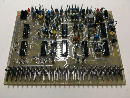 Placa de circuito IC3600VMPA1 produzida pela General Electric na linha Mark I e Mark II
