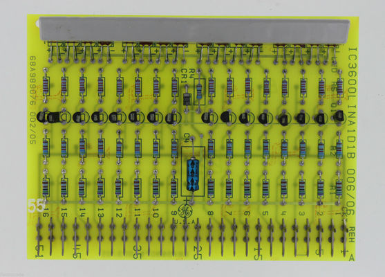 Cartão indicador de luz GE FANUC marcado IC3600LINA1 para a série Mark I / Mark II