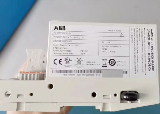 3BDH001000R0001 Módulo de CPU PM 902F ABB AC900F Módulo de Unidades Centrais