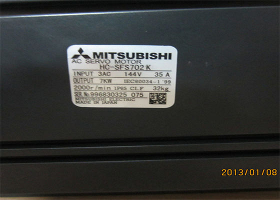 HC-SFS702K Alta Velocidade Mitsubishi Servomotor Elétrico 7KW AC