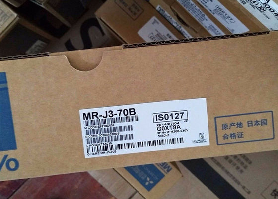 Mitsubishi Industrial Servo Drives MR-J3-70B 3.8AMP 750W 200V SSCNET 3PH Amplificador