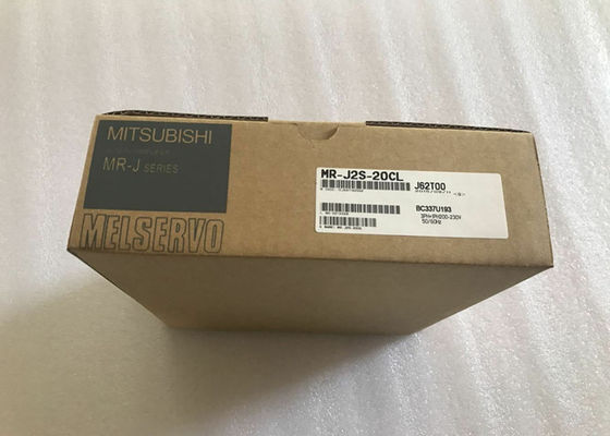 MITSUBISHI MOTOR SERVO ELÉTRICO DRIVE MR-J2S-20CL Amplificador de CA de 3 fases de 200W NOVO ORIGINAL