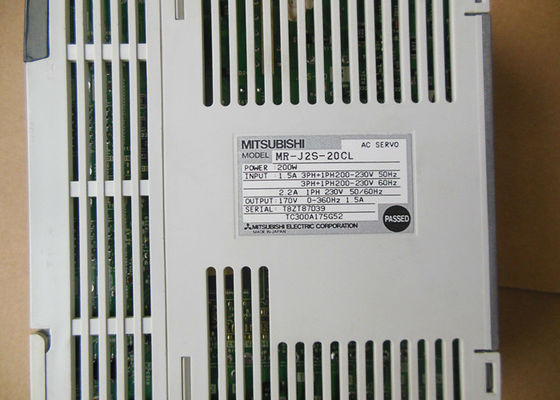 MITSUBISHI MOTOR SERVO ELÉTRICO DRIVE MR-J2S-20CL Amplificador de CA de 3 fases de 200W NOVO ORIGINAL