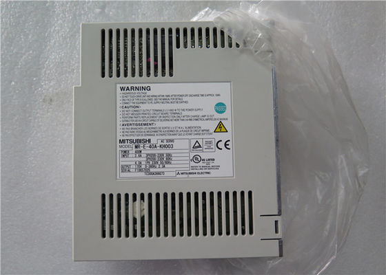 400W 230VAC Servo Amplificador Mitsubishi MR-E-40A-KH003 Motor industrial de 3 fases Novo