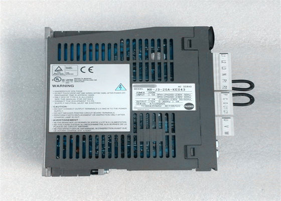 200W MITSUBISHI AC Servo Amplificador MR-J3-20A-KE043 360Hz 1.5A Industrial Drive Saída 170V