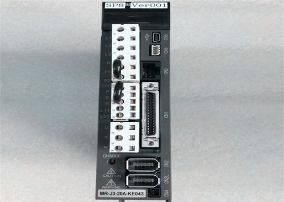 200W MITSUBISHI AC Servo Amplificador MR-J3-20A-KE043 360Hz 1.5A Industrial Drive Saída 170V