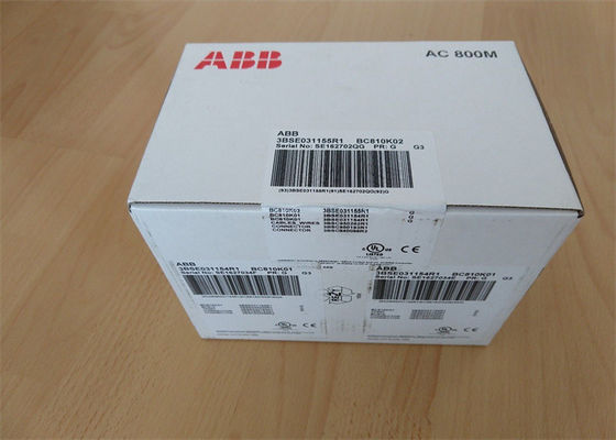 Controlador ABB AC800M BC810K02 Módulo 3BSE031155R1 Módulo de E/S NOVO na caixa
