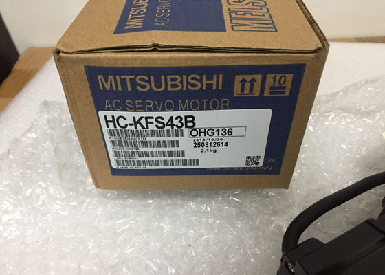Mitsubishi 400W AC Servo Motor HC-KFS43B com freio Novo Original em estoque