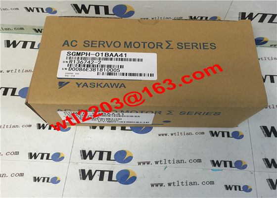Servomotor de carga pesada durável 100W 200V Yaskawa SGMPH-01BAA41 Longa vida útil