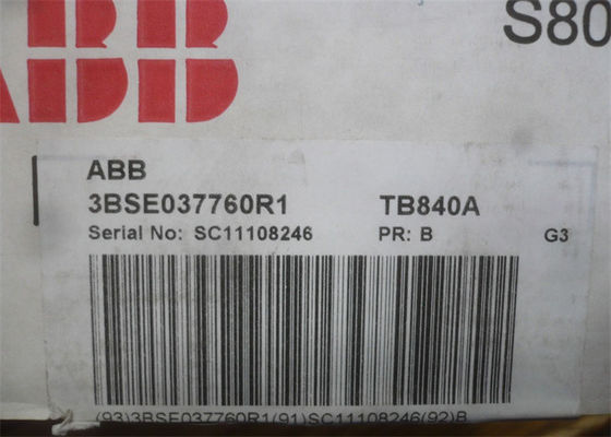 ABB S800 I/O TB840A 3BSE037760R1 Cluster Modem &amp; TU807 3BSE039025R1 Base de terminação