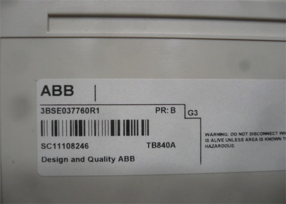 ABB S800 I/O TB840A 3BSE037760R1 Cluster Modem &amp; TU807 3BSE039025R1 Base de terminação