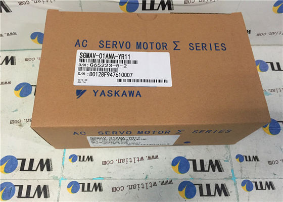 Yaskawa AC Industrial SGMAV-01ANA-YR11 100W 200V 3000RPM NOVO