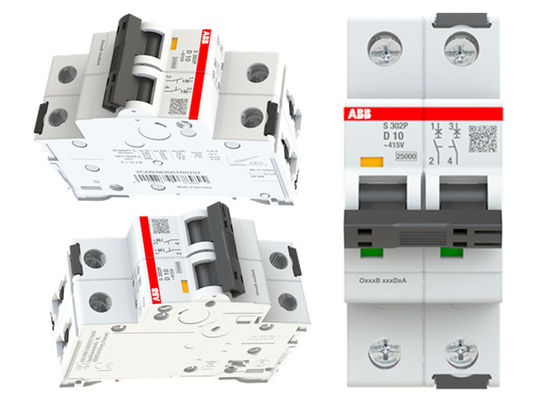 S302P-D10 2CDS382001R0101 Interruptores de circuito em miniatura modulares DIN Rail