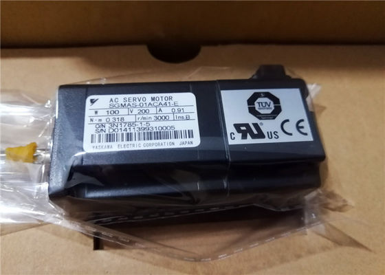 YASKAWA SGMAH Sigma II SGMAS-01ACA61 AC SERVO MOTOR 100W 0,91A 0,318N.m