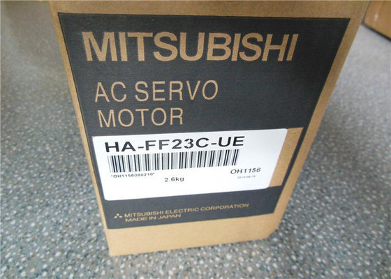 Mitsubishi 200W AC SERVO MOTOR HA-FF23C-UE 3AC 129V 1.3A 3000 rpm em estoque