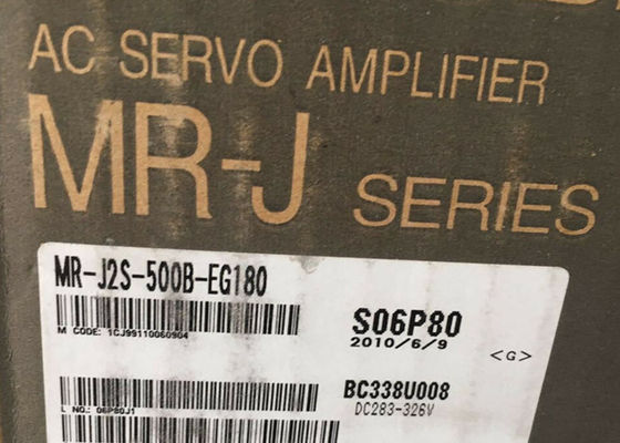 5KW Mitsubishi Motor Elétrico MR-J2S-500B-EG180 Industrial AC Servo Amplificador 500A NOVO