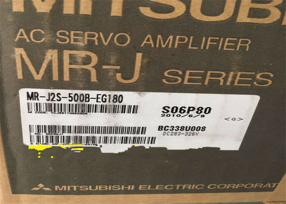 5KW Mitsubishi Motor Elétrico MR-J2S-500B-EG180 Industrial AC Servo Amplificador 500A NOVO
