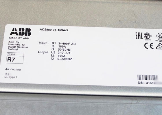 ACS880-01-169A-3 3ABD00035952-D Motor industrial 90KW 169A Novo
