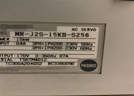 Mitsubishi Electric 15kw Motorista Industrial MR-J2S-15KB-S256 AC SERVO AMPLIFIADOR NOVO em estoque