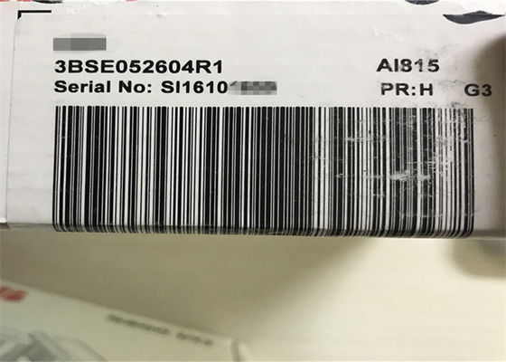 Unidade de entrada analógica ABB AI815 3BSE052604R1 Módulo de entrada/saída digital S800 1x8 canais com HART