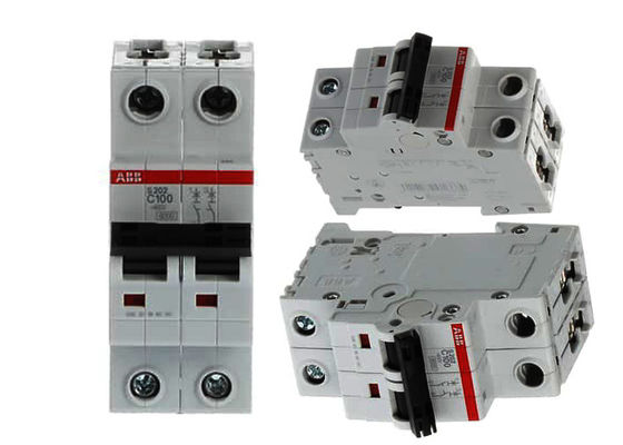 S202-C100 2CDS252001R0824 Interruptores de circuito em miniatura MCBs 6kA 100A 2P