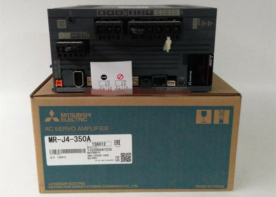 Mitsubishi NOVO 1 eixo AC Servo Drive MR-J4-350A 220V SERVO AMPLIFIADOR 3.5KW em estoque