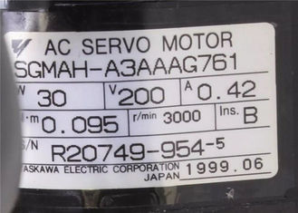 SGMAH-A3AAAG761 Servomotor Industrial Yaskawa SGMAH Série Ins B SERVO MOTOR