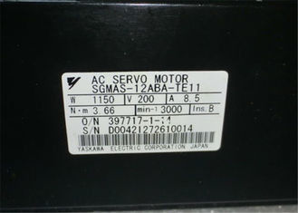 SGMAS-12ABA-TE11 YASKAWA AC SERVO MOTOR 1150W 3000rpm Servo motor industrial