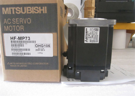 Controle Industrial Servomotor AC sem escovas MITSUBISHI HF-MP73 / HF-MP73K Alta Velocidade 3000r/ Min