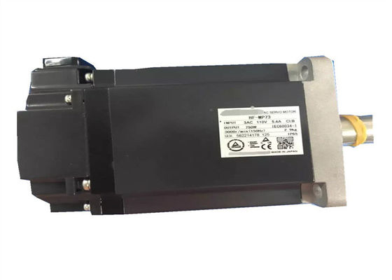 Controle Industrial Servomotor AC sem escovas MITSUBISHI HF-MP73 / HF-MP73K Alta Velocidade 3000r/ Min
