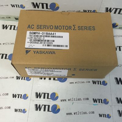 Yaskawa AC Industrial Servomotor de Alta Velocidade SGMPH-0BAA41 Garantia de Um Ano