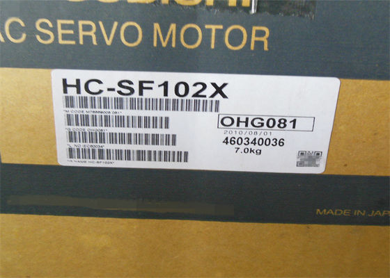 1KW Mitsubishi Industrial Control Motor Elétrico HC-SF102X 3 Fase AC Servomotor