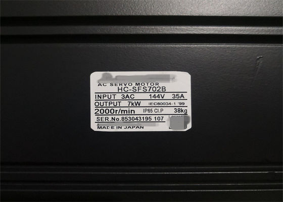 Mitsubishi 7KW AC Servo Motor HC-SFS702B Alta Velocidade em estoque