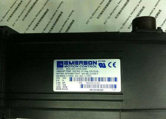 Técnicas de controlo Emerson Servomotor MGE-455-CONS-0000
