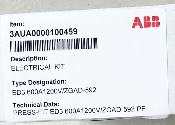 3AUA0000100459 ZGAD-592 ED3 600A 1200V Modulo de conversão Novo em caixa