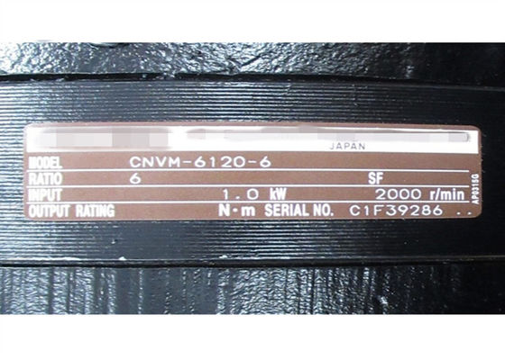 MITSUBISHI Industrial Compact Servo Motor Unit HF-SP102G1 (1/6) Engrenagem CNVM-6120-6